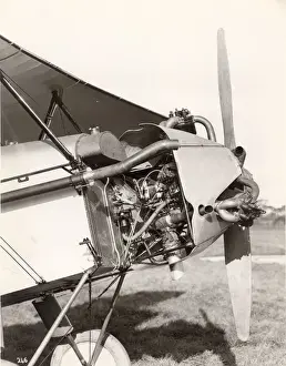 Radial Prints: The Bristol Lucifer radial power egg fitted to a Bristol