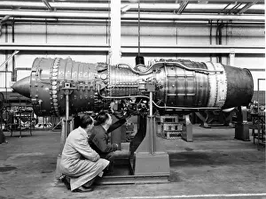 Bristol Olympus two-spool turbojet