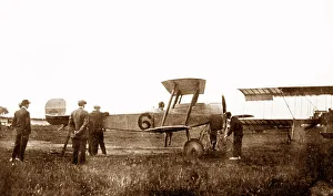 Bristol Scout A biplane early 1900s
