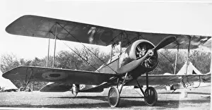Bristol Scout D, front, (on the ground)