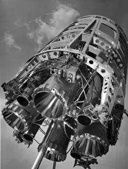 Chambers Prints: Bristol Siddeley Gamma Mk201 rocket engine