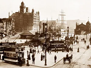 Bristol St. Augustine's Bridge early 1900s