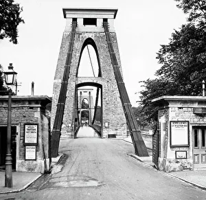 Brunel Prints: Bristol Suspension Bridge Victorian period