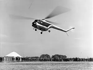 Sycamore Prints: Bristol Sycamore Mk3 G-ALSX during a demonstration flight