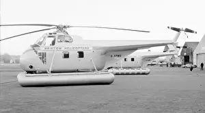 1960 Prints: Bristow Helicopters Westland WS-55 series 1 Whirlwind G-APWO