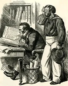 Scratching Prints: Britain / Cartoons / 1861