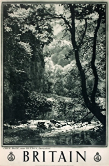 Images Dated 1st March 2013: Britain poster, Chee Dale, near Buxton, Derbyshire