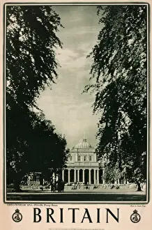 Britain poster, Cheltenham Spa, Pittville Pump Room