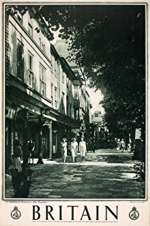 Images Dated 1st March 2013: Britain poster, Tunbridge Wells, The Pantiles