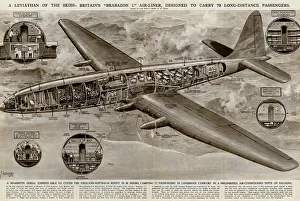 Huge Collection: Britains Brabazon I passenger aircraft by G. H. Davis
