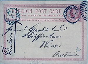 Abroad Collection: Britain's First Foreign Postcard