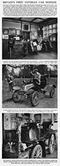 Images Dated 17th April 2012: Britains first veteran car museum