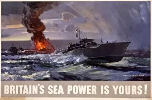 Onslow War Posters Collection: Britains Sea Power Is Yours