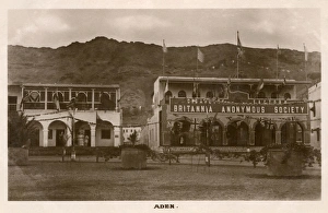 Britannia Anonymous Society Cigarette Factory at Aden, Yemen Britannia Anonymous Society Cigarette Factory at Aden, Yemen