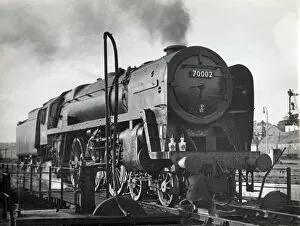 Images Dated 17th February 2020: Britannia class steam locomotive 70002