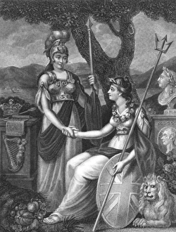 Images Dated 18th July 2017: Britannia & Erin 1812