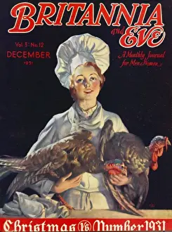 Culinary Prints: Britannia and Eve Christmas cover 1931