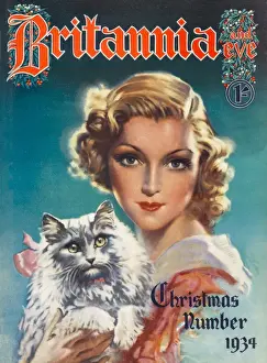 Britannia and Eve Christmas cover 1934