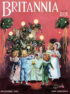The Nativity Gallery: Britannia and Eve front cover, December 1952