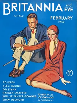 Britannia and Eve front cover, February 1932