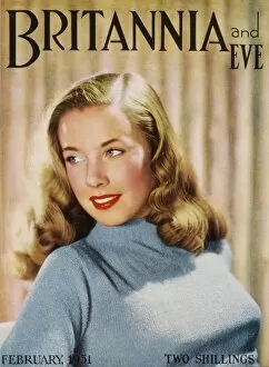 Lip Stick Gallery: Britannia and Eve front cover, February 1951