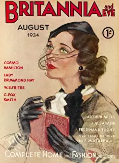 Piercing Prints: Britannia and Eve magazine, August 1934