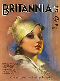 Lip Stick Gallery: Britannia and Eve magazine, June 1937