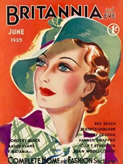 Lip Stick Gallery: Britannia and Eve magazine, June1935