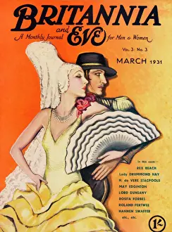 Poised Prints: Britannia and Eve magazine, March 1931