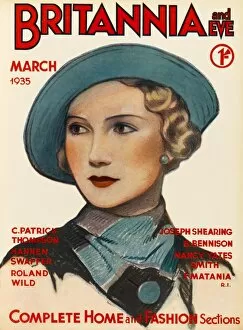 Lip Stick Gallery: Britannia and Eve magazine, March 1935
