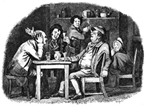 Drinker Prints: Britannia as a protectress