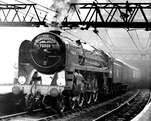 7000 Prints: Britannia steam engine no. 7000 - The Norfolkman