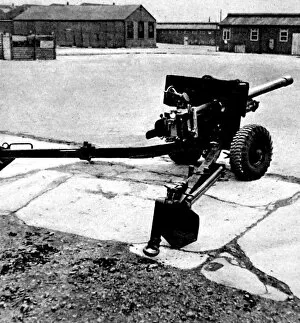 Images Dated 24th August 2004: British 6-Pounder Anti-Tank Gun; Second World War, 1944