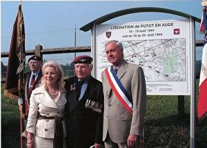 Mairie Gallery: British 6th Airborne Memorial, Putot en Auge Normandy