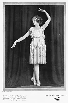 Cochran Prints: British actress June, C. B. Cochran's Phi Phi, London Pavilion