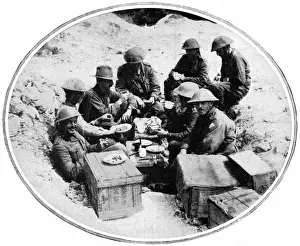 Occurred Prints: During the British Advance in the West: Australian Officers