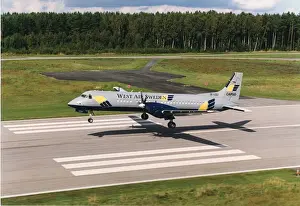 British Aerospace ATP freighter, SE-LGU, of West Air Sweden