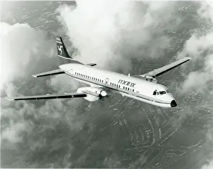 A British Aerospace ATP, G-UIET, of Manx Airlines