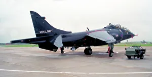Harrier Prints: British Aerospace Harrier T. 8 ZD992
