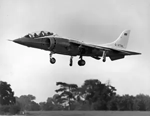 Vtol Prints: British Aerospace two-seat Harrier demonstrator G-VTOL