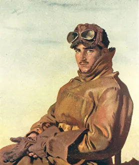 Transferred Prints: A British Airman