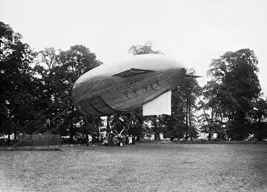 Blimp Prints: British Airship of 2nd Army 7th Lincolnshire Regiment