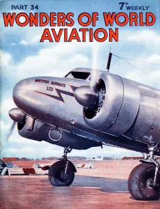 Electra Prints: British Airways Lockheed Electra Airliner at Croydon Airport