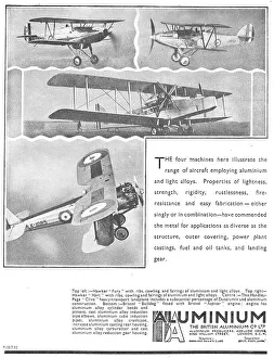 British Aluminium Light Alloys For Aircraft