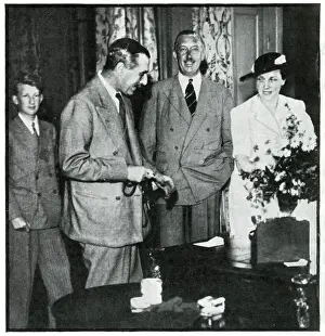 Bland Prints: British ambassadors returned to England, September 1939