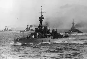 British and American Orion-class battleships, WW1