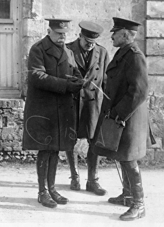 Allenby Gallery: Three British Army commanders, Western Front, WW1