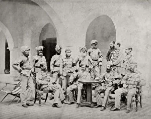 21st Gallery: British army in India the 21st Punjab Infantry, 1866