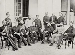 Covering Prints: British army in India - 5th Lancers 1865