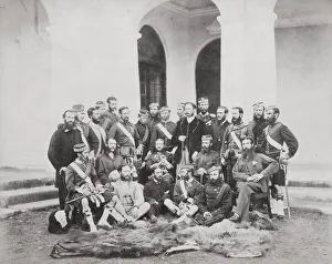 British army in India - 93rd Highlanders 1864